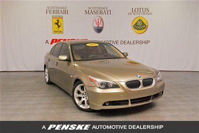 2005 bmw 545i~sport &amp; premium package~navigation~park distance~like 2006