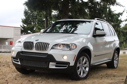 Bmw x5 white sport packege fully loaded
