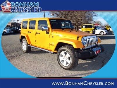 2012 jeep wrangler sahara unlimited sahara hard top new w/factory warranty