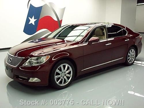 2007 lexus ls 460 comfort pkg sunroof nav rear cam 57k texas direct auto