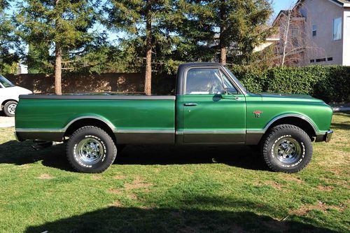 Custom 1967 chevrolet c-10 4wd 4x4 pickup truck 350/4 sp 12 bolt pb ps ac