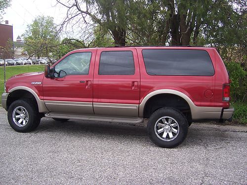 2005 ford excursion diesel 4x4 eddie bauer