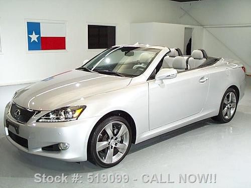 2011 lexus is250c hardtop convertible climate seats 14k texas direct auto