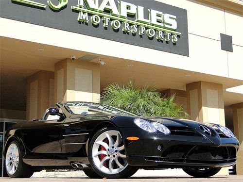 Slr roadster - only 229 brought to usa - silver arrow - rare colors - 8k miles