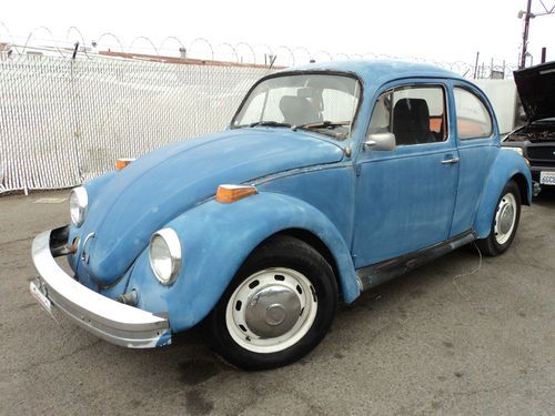 1974 volkswagen beetle base 1.6l, no reserve