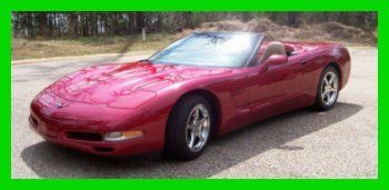 2004 chevy corvette convertible premium bose heads-up display low miles