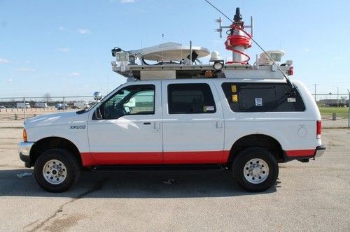 00 ford excursion red cross response vehicle 7.3 diesel 4x4