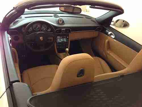 Porsche carrera Turbo Cabriolet Rare 6-Speed 1100 MILES Techart HRE Wheels MINT, US $146,900.00, image 3