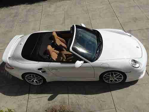 Porsche carrera Turbo Cabriolet Rare 6-Speed 1100 MILES Techart HRE Wheels MINT, US $146,900.00, image 4