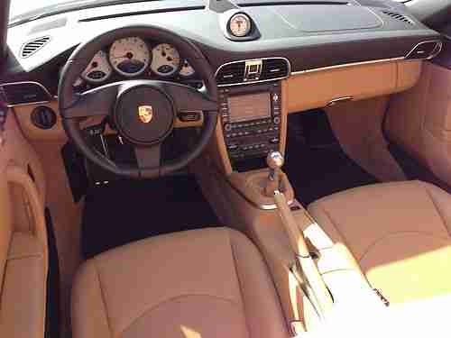 Porsche carrera Turbo Cabriolet Rare 6-Speed 1100 MILES Techart HRE Wheels MINT, US $146,900.00, image 8