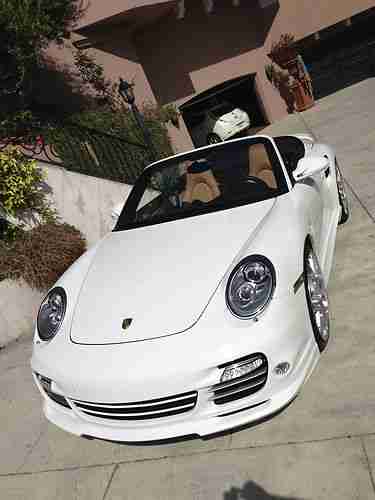 Porsche carrera Turbo Cabriolet Rare 6-Speed 1100 MILES Techart HRE Wheels MINT, US $146,900.00, image 10