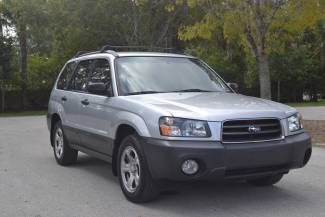2003 subaru forester 2.5x,awd 1-florida owner, excellent condition, "no reserve"