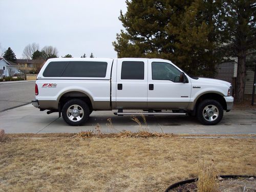 2005 ford f-250 lariat 4x4 6.0l swb super cab pickup