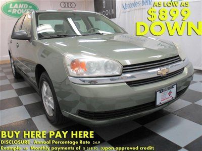 2005(05)malibu ls we finance bad credit! buy here pay here low down $899