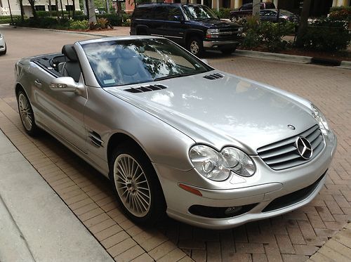 2003 mercedes-benz sl500 base convertible 2-door 5.0l