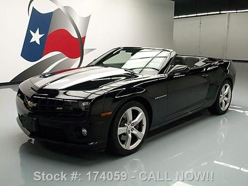 2012 chevy camaro 2ss auto convertible hud rear cam 7k texas direct auto