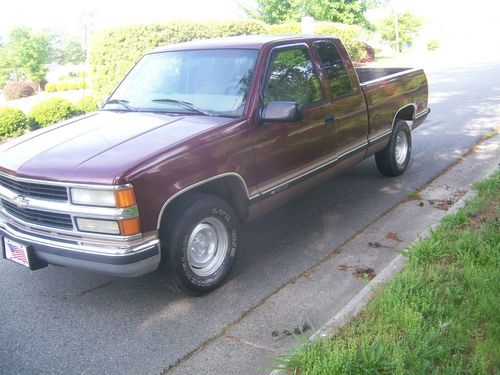 1997 chevy silverado 1500 truck extended cab no reserve auction