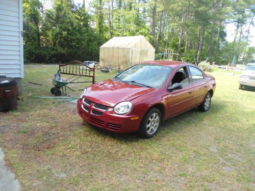 2005 dodge neon sxt sedan 4-door 2.0l