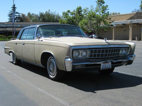 1966 chrysler imperial crown hardtop four door survivor