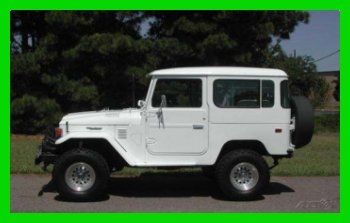 1982 toyota land cruiser 4.2l i6 12v 4-speed manual 4wd suv winch