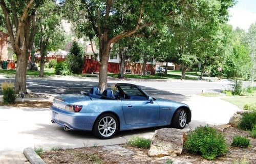 2004 honda s2000 convertible 2-door 2.2l - suzuka blue.  low, low, miles