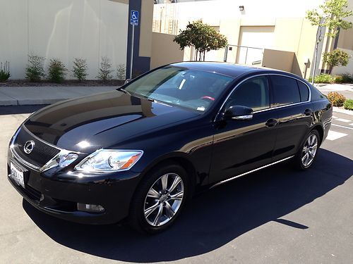 2009 lexus gs 350 awd navigation mark levinson dvd backup camera   24k mi