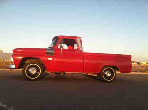 1966 Chevrolet C10 truck,shortbed,hot rod, rat rod, kustom, classic, 283 chevy, image 2