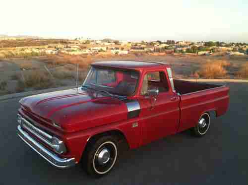 1966 Chevrolet C10 truck,shortbed,hot rod, rat rod, kustom, classic, 283 chevy, image 9