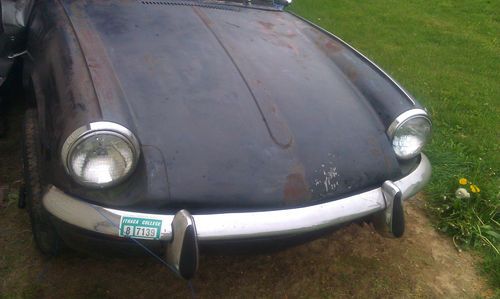 1970 triumph spitfire mk3 iii roundtail spitfire clear title parts or restore