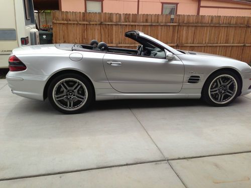 2005 mercedes-benz sl55 amg base convertible 2-door 5.5l