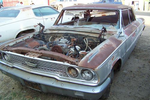 1963 ford galaxie 500 parts car or resto-rod project