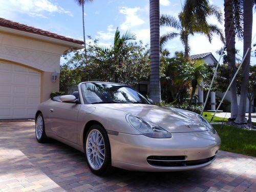 2000 porsche carrera 911 996 cabriolet*convertible*64,000 mile fl car!!!!