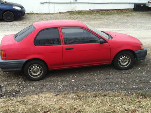 Mechanic's special! 1992 toyota tercel std sedan 2-door 1.5l