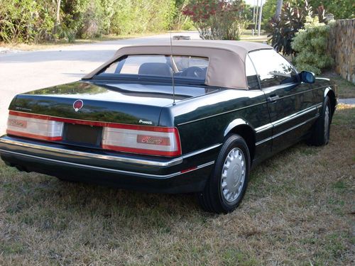 1993 CADILLAC ALLANTE NO RESERVE POLO GREEN/LAST YEAR/RARE, image 3