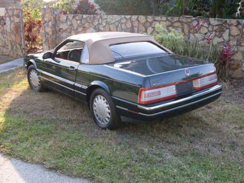 1993 CADILLAC ALLANTE NO RESERVE POLO GREEN/LAST YEAR/RARE, image 4