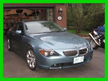 2005 bmw 6 series ci coupe 4.4l v8 32v manual rwd coupe premium