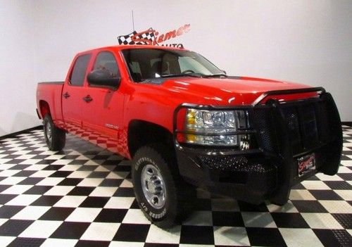 Crew cab, red, 2500