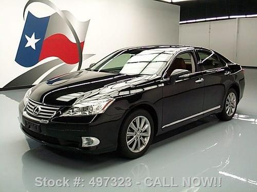 2012 lexus es350 climate seats sunroof nav rear cam 9k! texas direct auto