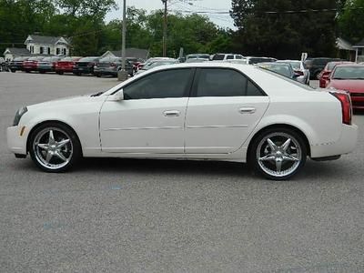 3.2L CADILLAC CTS V6 RIMS CLEAN WHITE PEARL LEATHER LOADED CHEAP MAKE OFFER, image 8