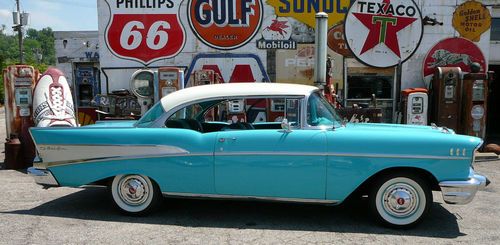 1957 Chevrolet Chevy Bel Air 57, US $33,500.00, image 12