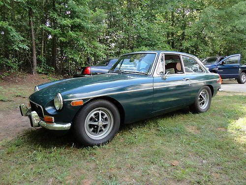 British leyland 1972 mgb gt austin morris ltd 44k miles 5 main 4 speed eod rare