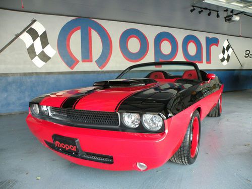 1971 dodge challenger custom mopar roadster convertible show car ** video **