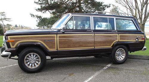 1987 jeep grand wagoneer base sport utility 4-door 5.9l