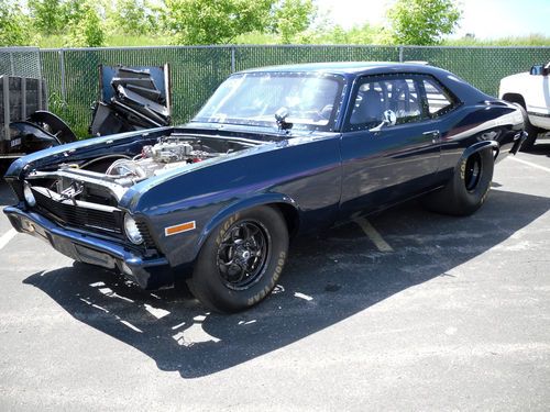 1970 chevrolet nova custom drag car