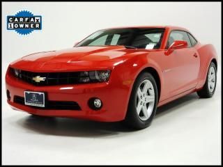 2012 chevrolet camaro 2dr coupe 1lt package auto one owner low miles warranty!