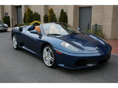 F430 spider f1 - nart blue - 1k miles/1-owner from new