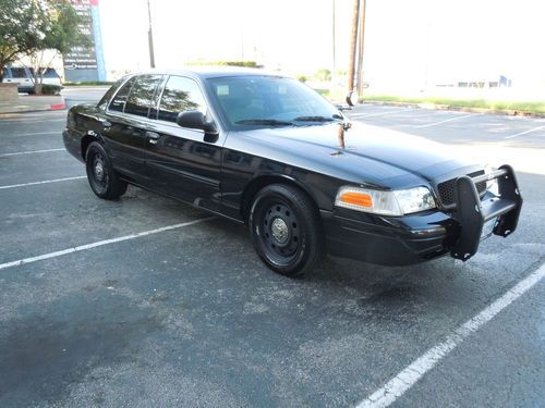 2009 crown vic police - rarely optioned
