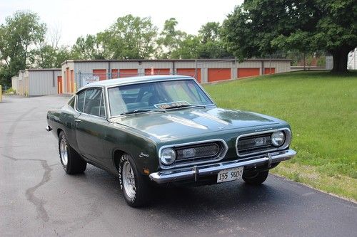 1969 plymouth barracuda nostalgic street/strip