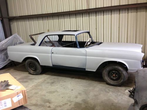 1965 mercedes 250se sunroof coupe+220seb sunroof coupe