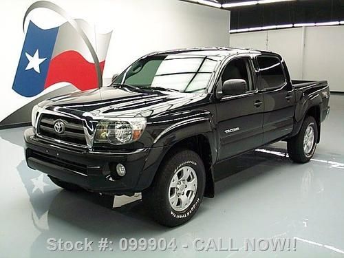 2010 toyota tacoma prerunner v6 dbl trd rear cam 44k mi texas direct auto